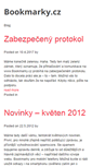 Mobile Screenshot of blog.bookmarky.cz