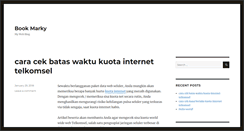 Desktop Screenshot of bookmarky.net