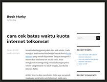 Tablet Screenshot of bookmarky.net